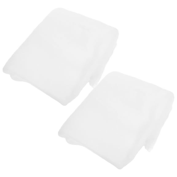 GOOHOCHY 2 Pcs Snow Blanket for Winter Decor Christmas Decorations White