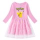 thumbnail image 1 of Ropa de Pokémon para niños, vestido de princesa de manga larga de Pikachu, disfraz elegante para niños pequeños, traje de fiesta para niñas pequeñas de primavera, otoño qym unisex, 1 of 2