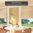 thumbnail image 2 of Red Lantern Bamboo Window Shade Blind - Landscape 36" W, 2 of 7