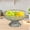 🔥 Gray, variant on Msgweeeg Fruit Bowl for Kitchen Counter Fruit Basket for Kitchen Fruit Plates Home Living Room Coffee Table High Value Thickened Tall Fruit Plates Draining Basket Candy