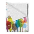thumbnail image 2 of Winery Soft Flannel Fleece Blanket, Colorful Wine Glasses Alcohol Drink Beverage Fizzy Champaigne Party Bar Art Design, Cozy Plush for Indoor and Outdoor Use, 50" x 70", Multicolor, by Ambesonne, 2 of 5