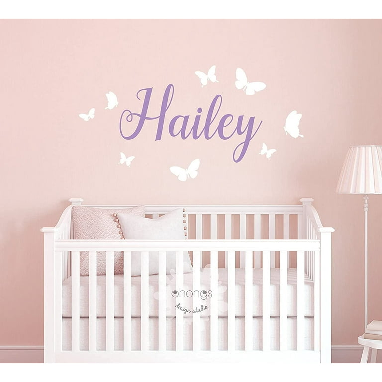 Colorful Custom Name Wall Sticker Decal For Babys Room Personalized  Stickers