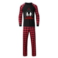 thumbnail image 2 of Uaswgudfs Men's Christmas Pajama Set, Elf Squad Family Plaid Long Sleeve Top & Pants, Family Matching Loungewear Sleepwear for Dad - Walmart Popular Festive Pajamas, 2 of 5