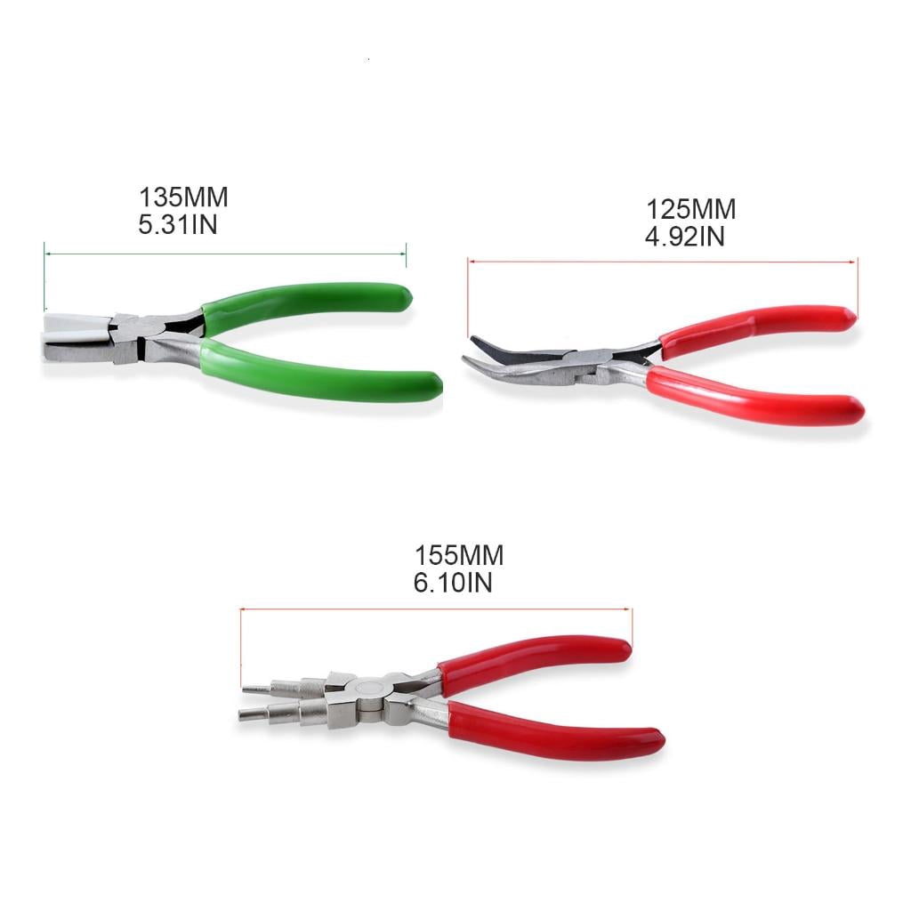 CEORPER Jewelry Pliers Set for Making Wire Loop and Coils Jewelry Pliers Tools