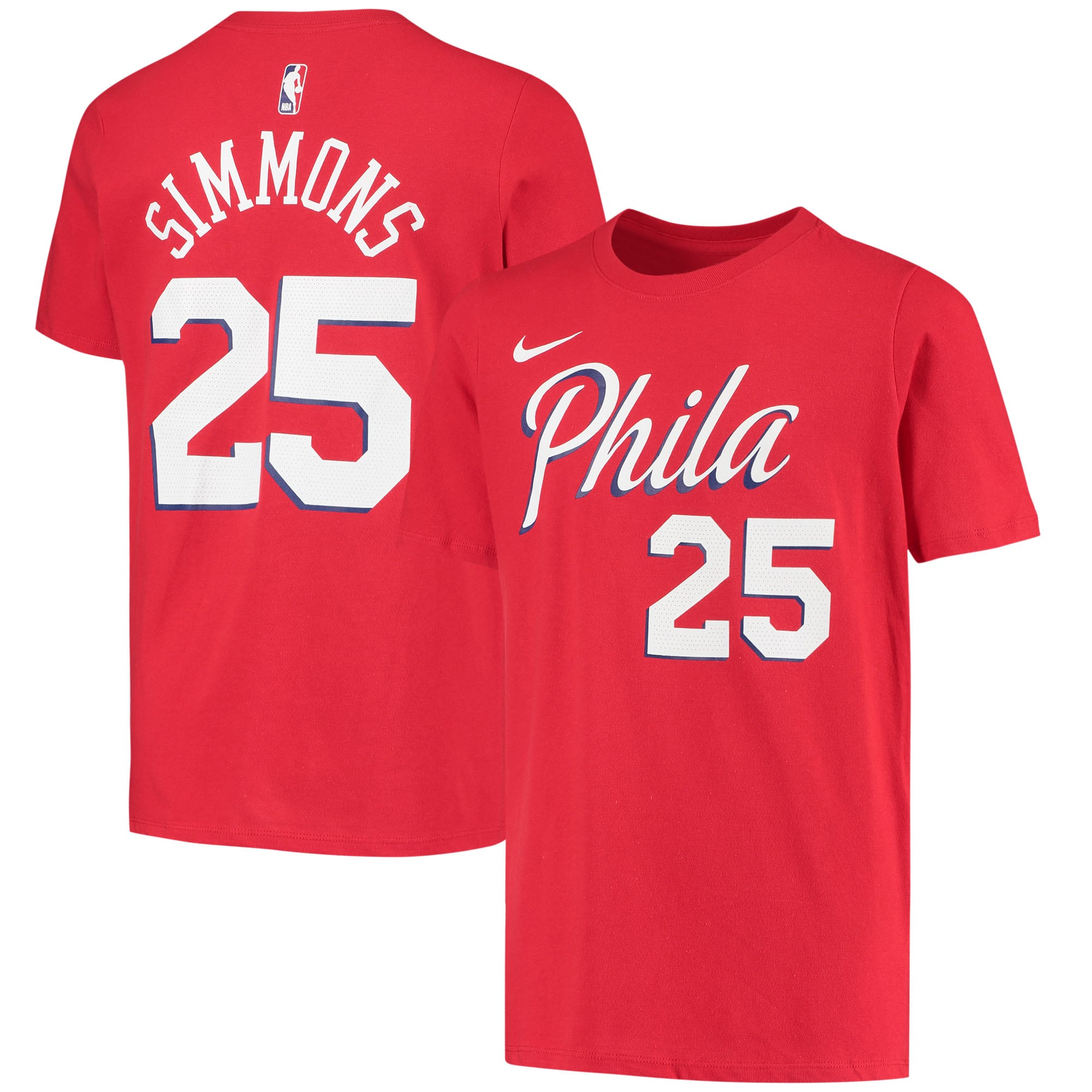 nike sixers t shirt