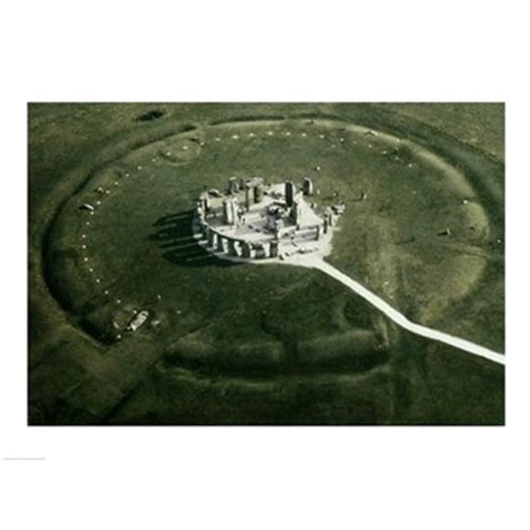LIEBERMANS BALBAL12385 Stonehenge from the air - Affiche (24x18)