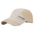 thumbnail image 2 of Sunvit Womens Hats Baseball Caps- Ponytail Messy Buns Trucker Plain Baseball Visor Cap Unisex Hat #604 Beige, 2 of 2