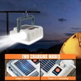 thumbnail image 5 of Eyotto Solar Camping Lantern, Rechargeable 2000mAh Solar Camping Light with Flashlight, Camping Tent Flashlight Lamp with Hook for Outdoor Activities Hiking Climbing Fishing, 5 of 12
