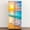 Color 2, variant on Self Adhesive Vinyl Refrigerator Wrap Set Tropical Sunset Beach Vibrant Flowers Palm Trees Door Mural Removable Fridge Sticker Peel and Stick&nbsp;Full Door Cover Decal Kitchen Bar Decor