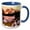 Blue/White, variant on 3drose, Mount Shuksan in Mt Baker National Park, Washington - Us48 Rdu0004 - Richard Duval, 11oz Two-tone Green Mug