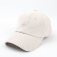 thumbnail image 4 of Solid Faux Suede Baseball Cap JIANLAI Adjustable Curved Brim Dad Hat Soft Textured Plain Casual Headwear for Daily Walking Shopping Travel Outdoor Activities, 4 of 9