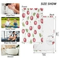 thumbnail image 2 of Pure Cotton Face Towel 16x28 Inches Hand Towel Bath Towel Hand Bath Towels Soft Good Water Absorption for Washing Face Wiping Face Lovely Red Cherry, 2 of 7