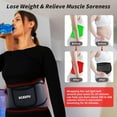 thumbnail image 3 of Red Light Therapy for Body,Red Light Therapy Belt 660nm 850nm,Upgraded 3 in 1 Led Beads,Red Light Belt Relieve Muscle 、Back Fatigue Red-Light-Belt Wrap Timer Remote Control, 3 of 4