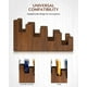 thumbnail image 3 of Soporte de guitarra STRICH de madera con 4 soportes para 4 guitarras eléctricas/bajos, 3 of 9