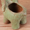 thumbnail image 3 of MLINS Calf Elephant Succulent Planter Ceramic Elephant Decoration Desktop Flowerpot Ornament, 3 of 8