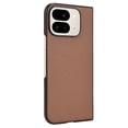 thumbnail image 3 of Slim Fit Case Compatible with Google Pixel 9 Pro Fold, Ultra Thin Hard PC Rugged Lightweight Carbon Fiber Texture Anti-Slip Durable Shockproof Cover for Google Pixel 9 Pro Fold,Brown, 3 of 5