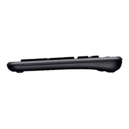 Logitech - K360 Full-size Wireless Scissor Keyboard - Black