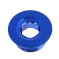 thumbnail image 4 of Brazo de manivela de bicicleta, juego de bielas, eje BB inferior, tornillo Allen para SHIMANO azul, 4 of 6