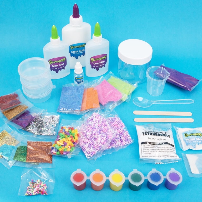 SLIMYGLOOP Ultimate D.I.Y. Slime Kit, Makes 10+ Slimes photo 3