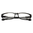thumbnail image 2 of 2 Pair Newbee Fashion - "Walker" Slim Fit Vintage Style Two Tone Reading Glasses,1 Black & 1 Brown +1.75, 2 of 3
