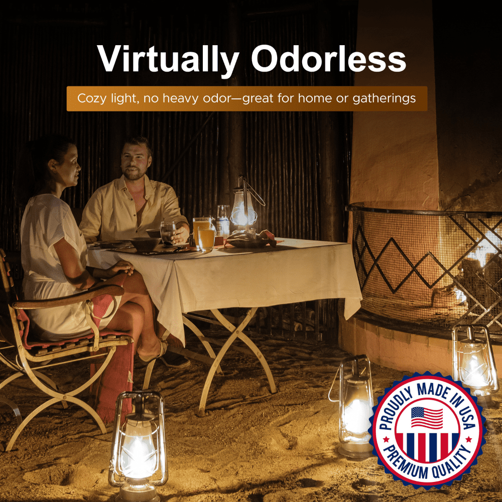Firefly Fuel Paraffin Lamp Oil - Smokeless Indoor Use - 1 gal