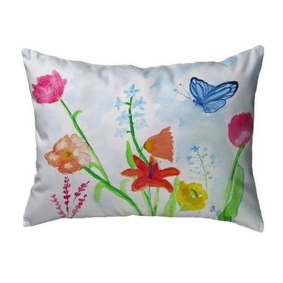 Betsy Drake NC1102 16 x 20 in. Pastel Garden Non-Corded Indoor & Outdoor Pillow