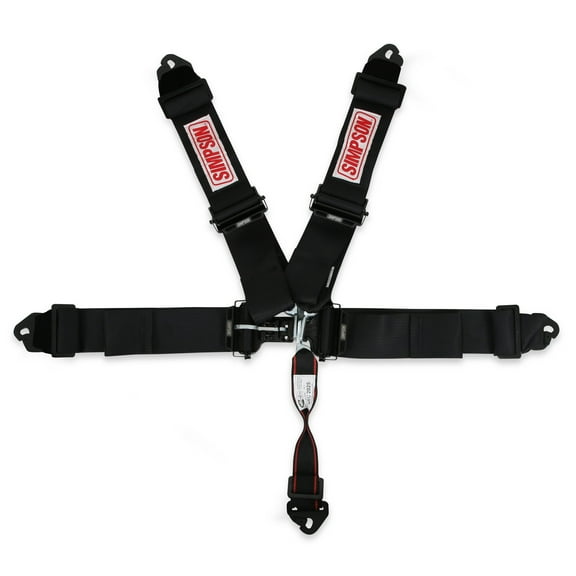 Simpson Racing 13LD5WC Latch & Link Harness 2" Double Pull down SFI 16.1
