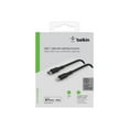 thumbnail image 4 of Belkin BOOST CHARGE Braided USB-C to Lightning Cable 6.6 ft. Black CAA004BT2MBK, 4 of 5