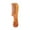 Style1, variant on 100% natural light brown peach wood wide toothed comb, anti-static wood comb, suitable for straight hair, curly hair, and beard(Large fine-tooth bamboo pattern peach comb)
