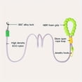 thumbnail image 3 of CNKOO Dog Leash with Comfort Foam Handle - Versatile Tow Rope Style  Polyester Fiber  Skew Span Braid  Alloy Lock  No Battery Needed for Walking and Training, 3 of 7