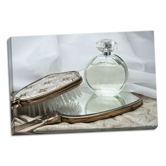 Gango Home Decor Perfume Bottle I by C. Thomas McNemar (Ready to Hang); One 36x24in Hand-Stretched Canvas