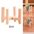 thumbnail image 4 of TISHITA Simulation Mini Cross Flower Stand, Pretend Play Life Scene BJD Decor Toy 2x for small, 4 of 8