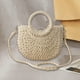 thumbnail image 1 of Bolso Tejido Fernando Bolsa de Compras de Cuerda de Papel para Verano Camping Playa Viajes Mujeres Beige, 1 of 8