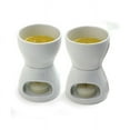 thumbnail image 2 of Norpro 213 Porcelain Butter Warmer, White with Tea Light Candles, 2 of 4