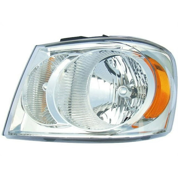Left Headlight Lens Housing - Compatible with 2007 - 2009 Dodge Durango 2008