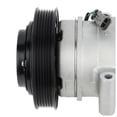 thumbnail image 3 of A/C Compressor Compatible with 2004-2012 Chevrolet Colorado 2.8L 2.9L 3.5L 3.7L GMC Canyon Hummer H3 Isuzu i-Series 10S17C 6-Groove R-134a PAG 46 Direct Fit New Replaces 37183469, 3 of 7