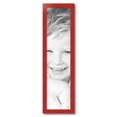 thumbnail image 2 of ArtToFrames 9" x 37" Red Picture Frame, 9x37 inch Red Wood Poster Frame (WOM-4593),  Pack, 2 of 8
