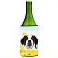 thumbnail image 2 of Caroline's Treasures BB2114LITERK Saint Bernard Summer Beach Wine Bottle Hugger, Wine Bottle, multicolor, 2 of 2