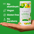 thumbnail image 3 of TIARA Whole Body All Natural Deodorant for Women, Aluminum Free Deodorant for Men, Safe for Kids Use All Over Body, Paraben Free, No Chemicals Vegan & Non Toxic, Travel Size (Melon and Cucumber), 3 of 11