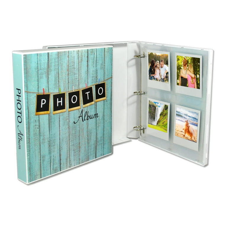 Polaroid Photo Album, Includes 25 Pages, Holds 200 Photos 