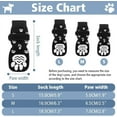 thumbnail image 2 of 8 PCS Double Side Anti-Slip Dog Socks,Adjustable Pet Paw Protector with Straps for Small Medium Large Dogs, 2 of 5
