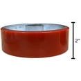 thumbnail image 3 of Red Polyurethane on Cast Iron 4" Wheel Set with Bearing & Bushing & Axle, 3 of 4