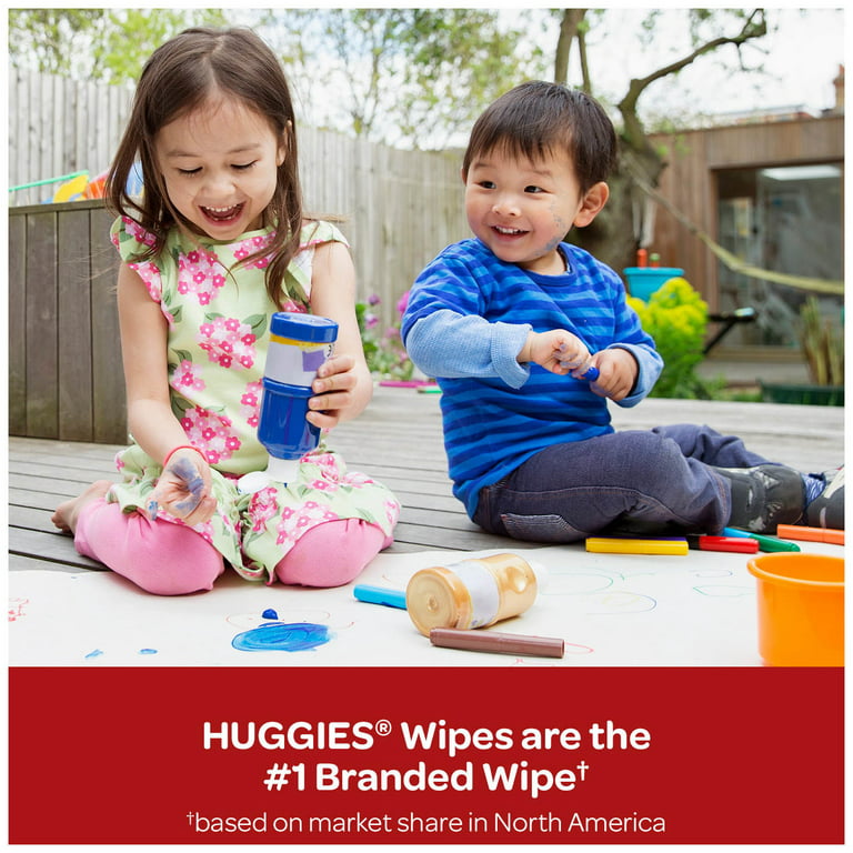 Huggies Huggies Simply Clean Unscented Baby Wipes, 6 Flip-Top Packs (384  Wipes Total)