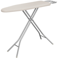 thumbnail image 1 of Fullfurnique Full Size Foldable Height-Adjustable Ironing Board with 4 Legs, Beige, 1 of 8