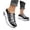Black, variant on Women Casual Shoes Platform Sole Slip On Breathable Lightweight Loafers Casual Half Slide Shoes For Daily Wear ,Us Size:8.5