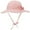 Pink, variant on Zando UPF 50+ UV Sun Protection Bowknot Wide Brim Baby Sun Hat Adjustable Chin Strap Outdoor Girls Toddlers Cap Blue Flower S