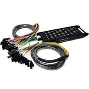 SATSS-32x1515 - 32 Channel Send XLR Splitter Snake Cable - Two 15 Foot Trunks