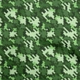 thumbnail image 1 of oneOone Rayon Green Fabric Abstract Quilting Supplies Print Sewing Fabric By The Yard 56 Inch Wide, 1 of 4