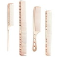 thumbnail image 1 of Peine de corte de cabello Unisex ligero y duradero Vogacara 4 paquete Oro, 1 of 6