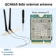 thumbnail image 2 of Tarjeta WiFi Inalámbrica Tri Band WiFi7 QCNCM865 Bluetooth 5.4 2.4G/5G/6Ghz Antena Adaptadora de Red Inalámbrica para Win11, 2 of 5